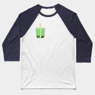 Matcha Boba Tea Baseball T-Shirt